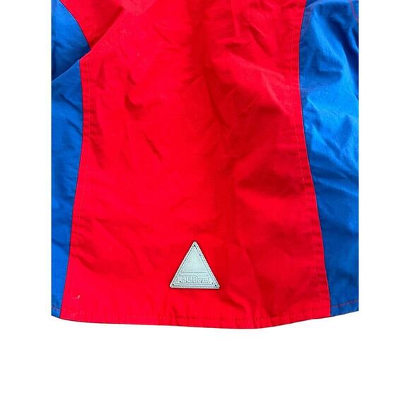 L.L. Bean Kid's Red Lightweight Long Sleeves Zip Up Shell Jacket Size 2T - Picture 4 of 7